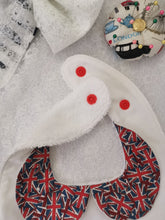 Load image into Gallery viewer, Baby Bib with Peter pan Collar