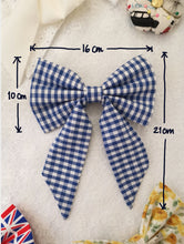 Load image into Gallery viewer, Bow Hair Clip with tail