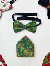 Load image into Gallery viewer, Christmas bowtie & pocket square