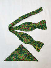 Load image into Gallery viewer, Self-Tie Bowtie & Pocket Square