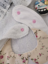 Load image into Gallery viewer, Baby Bib with Peter Pan Collar
